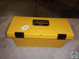 Yellow medical case with medical supplies