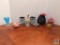 Large lot of mixed art glass decorative items