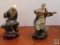 Asian inspired decorative male figurines
