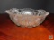 Crystal serving bowl