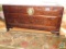 Wooden decorative chest - Asian influenced