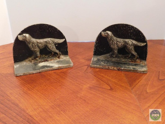B&H dog inspired book ends