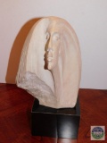 David Fisher Star-Gazer Art Deco Sculpture 1980 Signed Austin Productions Inc.