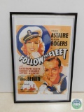 Follow The Fleet - movie advertising - Fred Astaire - Ginger Rogers