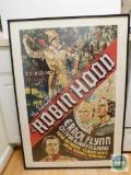 Robin Hood - movie advertising - Errol Flynn - Olivia de Havilland