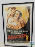 Macao - movie advertising - Robert Mitchum - Jane Russell
