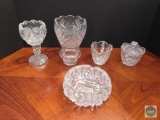 Lot of crystal and glassware