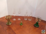 Mixed lot of glassware