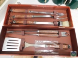 Williams - Sonoma Five-Piece Grill Tools Set - original box