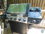 Brinkmann gas grill - five burner with pot heater