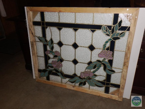 42" Stained Glass window