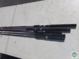 Lot of 5 assorted rods