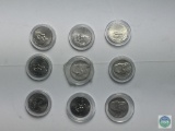 Group of mixed nickels