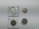 Group of (4) Standing Liberty quarters