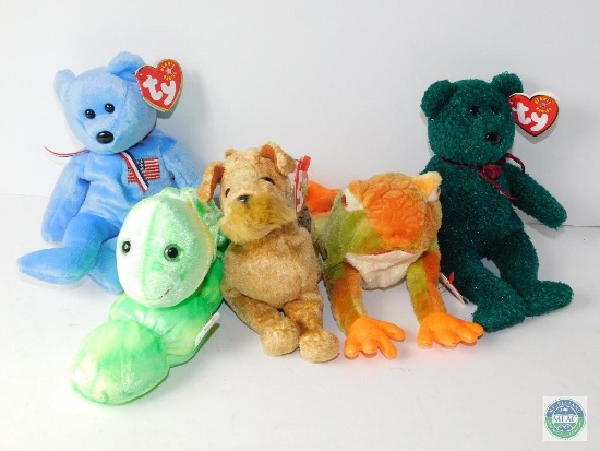 Two Collections of TY Beanie Babies and Others