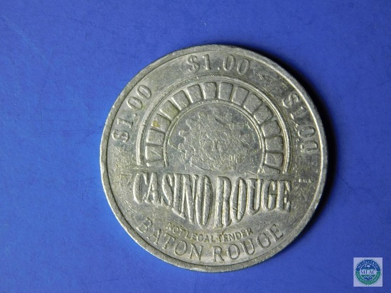 Original Casino Rouge - $1.00 gaming token - Baton Rouge LA