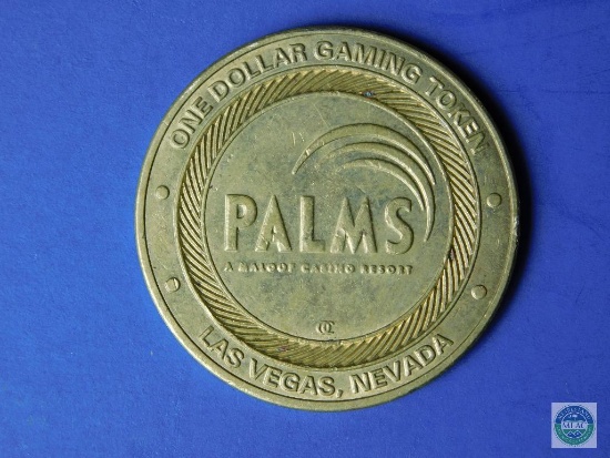 Original Palms $1.00 gaming token - Las Vegas