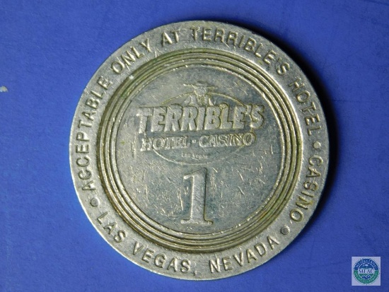 Original Terrible's Hotel Casino - $1.00 gaming token - Las Vegas