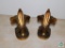 European Brass Boy Scouts bookends
