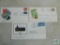 42 Piece Stamped Envelopes & Postcards Including Apollo First Day Cover