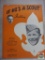 If He's A Scout Boy Scout Sheet Music 1941 Copyright