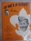 If He's A Scout Boy Scout Sheet Music 1941 Copyright