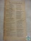Boy Scout Song Sheet Tri-fold paper
