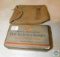 Boy Scouts Official First Aid Kit tin 1920's Empty