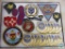 Lot of US Marine Military Patches in Collector Display Box