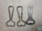 3 Vintage Dry Bottle Openers Canada Dry, Coke, and Royal Crown