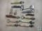 Lot of 13 Vintage Bottle Openers with Advertising Handles