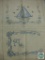 1930's Needlepoint Sailboat Cloth