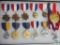 12 Piece Lot of Medals from 1970's in Collector Display Box