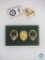 5 Piece Lot FBI & Dept of Defense 1996 Olympic Pins in Collector Display Box