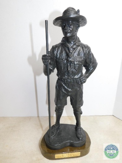 Baden Powell Chief Scout Bronze Sculpture