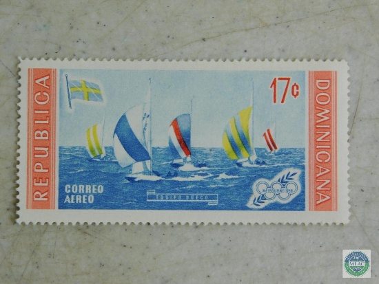 14 Republica Dominicana Olympic Stamps