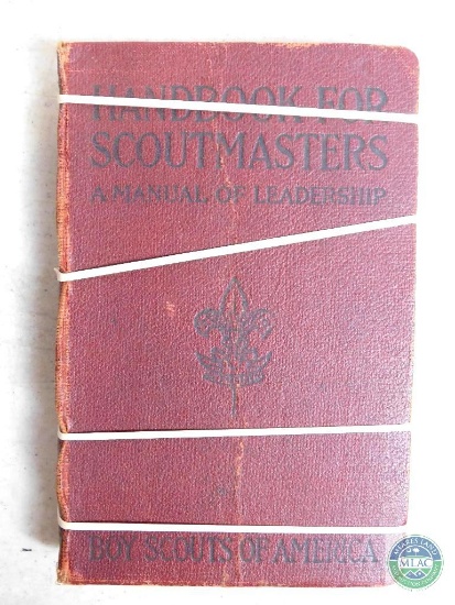 1926 Boy Scout Scoutmaster's Handbook
