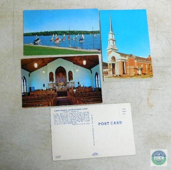 Approx. 20 Postcards mostly Mid Century America