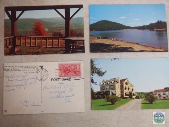 Approx. 20 Postcards mostly Mid Century America