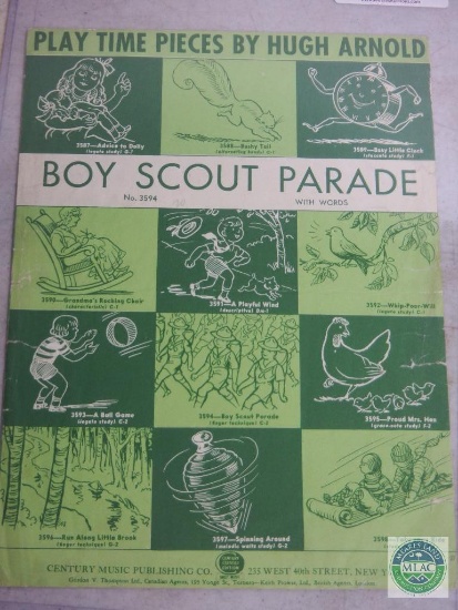 Boy Scout Parade Sheet Music by Century Music Publishing