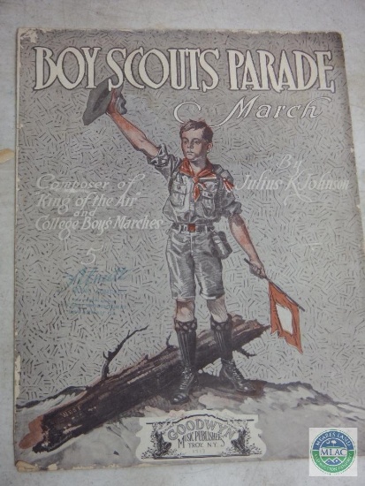 Boy Scouts Parade March Sheet Music by Goodwyn Music Publishers