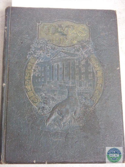 Clemson TAPS 1924 Yearbook