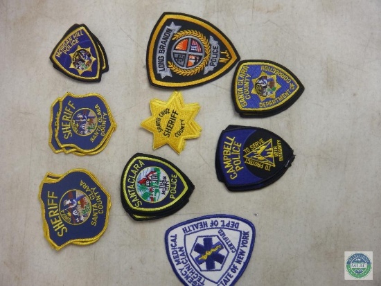 Lot of 25 Police Patches