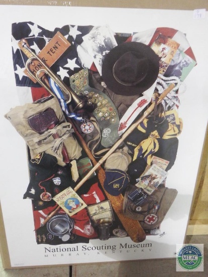 Boy Scout National Scouting Museum Murray, Kentucky Poster 24" x 18"
