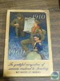 Boy Scouts 50 Year Service Wooden Plague Picture