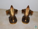 European Brass Boy Scouts bookends