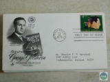 26 Stamped Envelopes Churchill & Babe Ruth Stamps 60's & 70's
