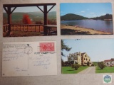 Approx. 20 Postcards mostly Mid Century America