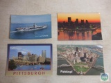 Approx. 20 Postcards mostly Mid Century America