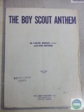 The Boy Scout Anthem Sheet Music 1954 Copyright